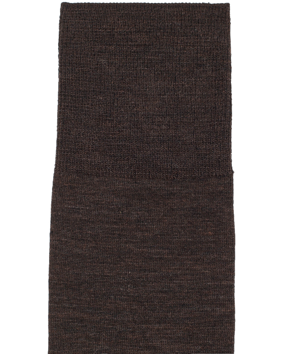 Herren | Unterwäsche | Falke | Airport Socks Dark Brown Melange