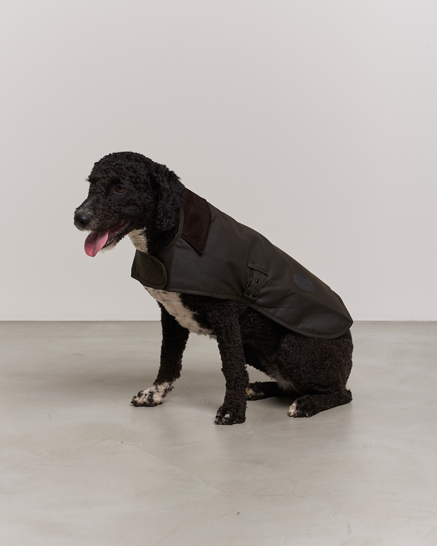 Herr | Barbour | Barbour Lifestyle | Classic Wax Dog Coat Olive
