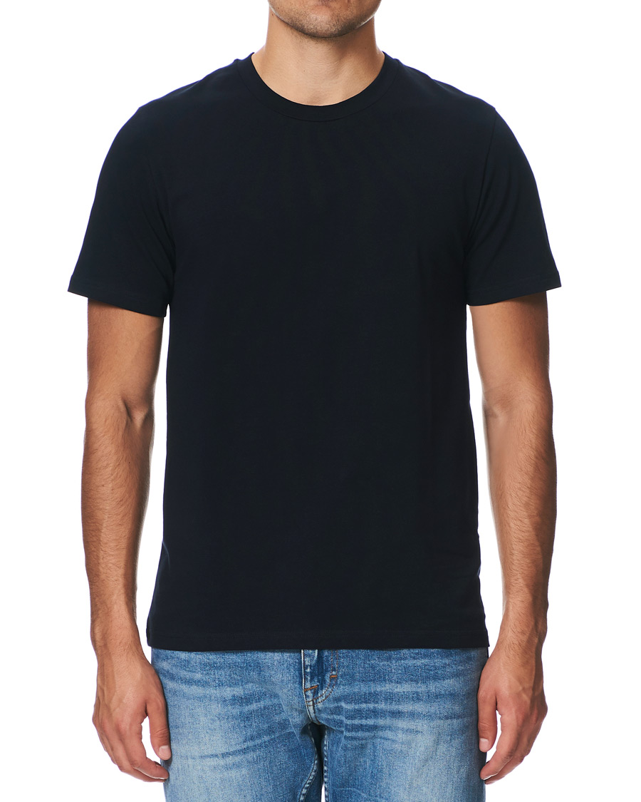 Herren | T-Shirts | Filippa K | Soft Lycra Tee Navy