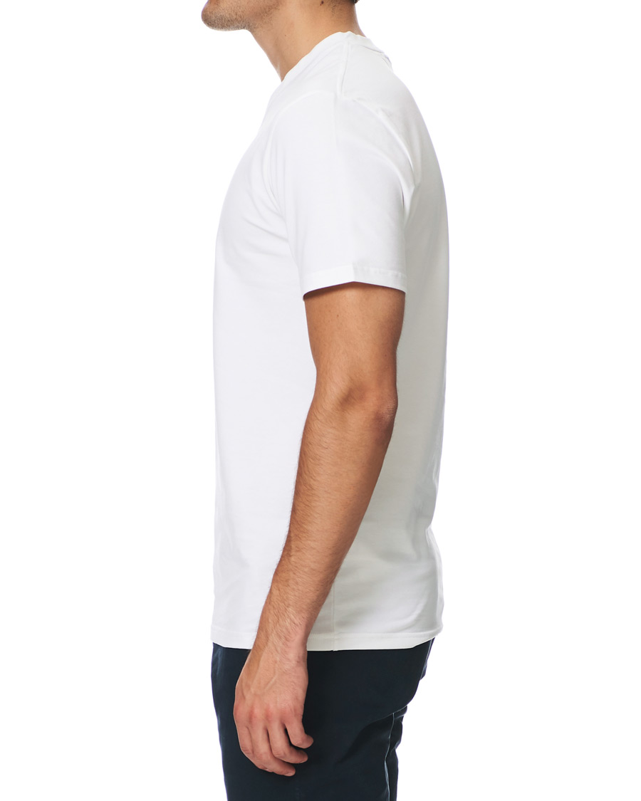 Herren | T-Shirts | Filippa K | Soft Lycra V-Neck Tee White