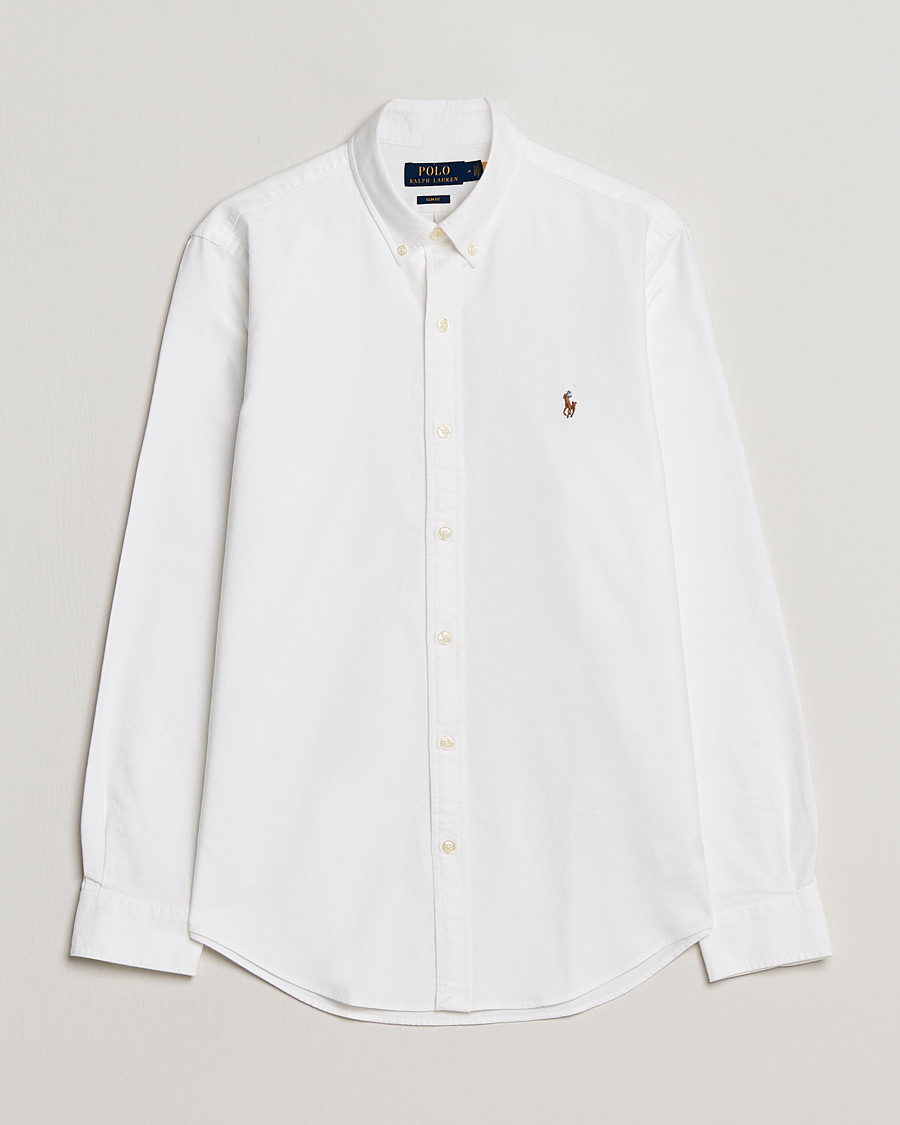 Herren | Hemden | Polo Ralph Lauren | Slim Fit Shirt Oxford White