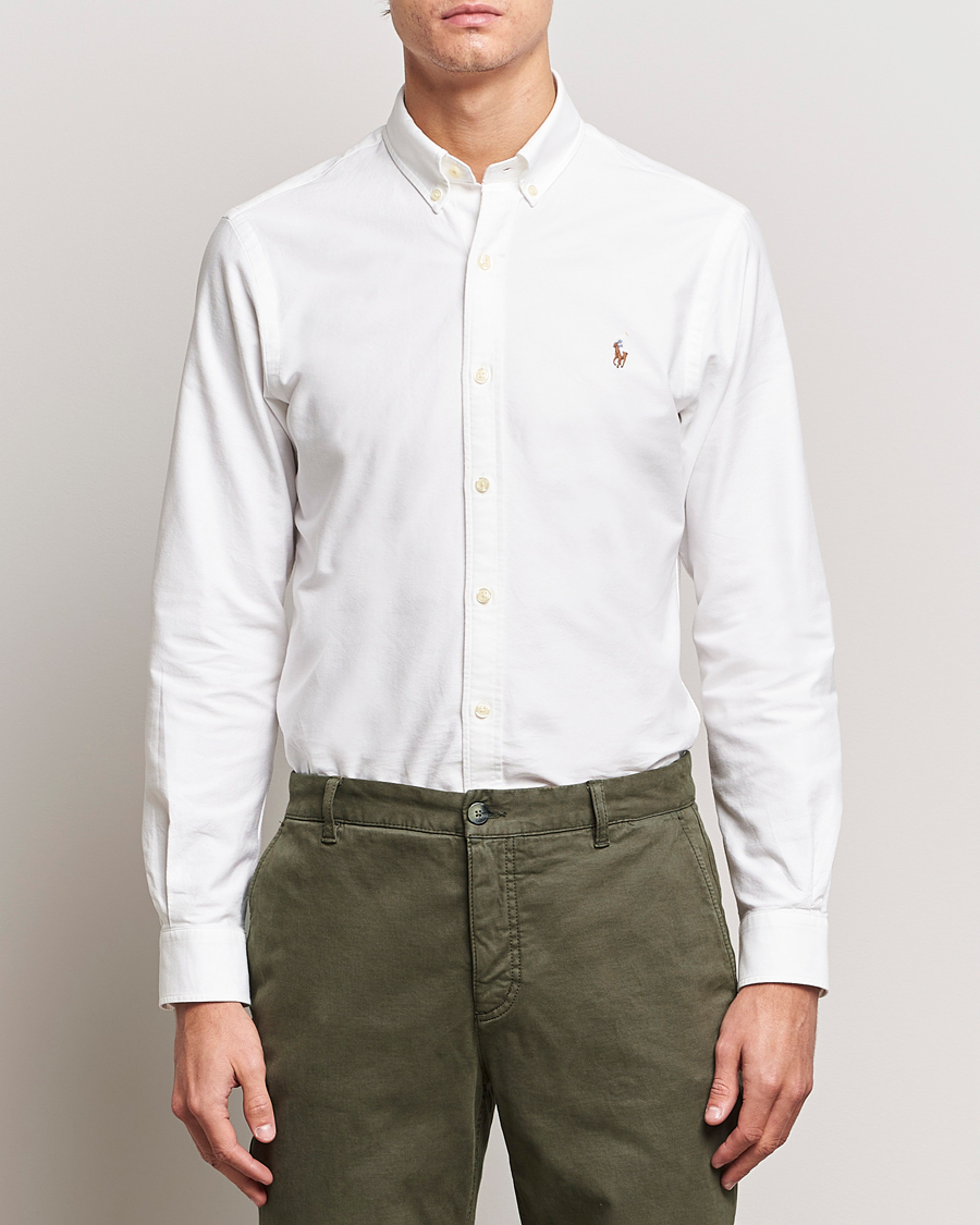 Herren | Geschenkideen für Weihnachten | Polo Ralph Lauren | Slim Fit Shirt Oxford White