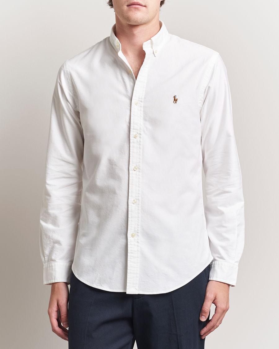 Herren | Hemden | Polo Ralph Lauren | Slim Fit Shirt Oxford White