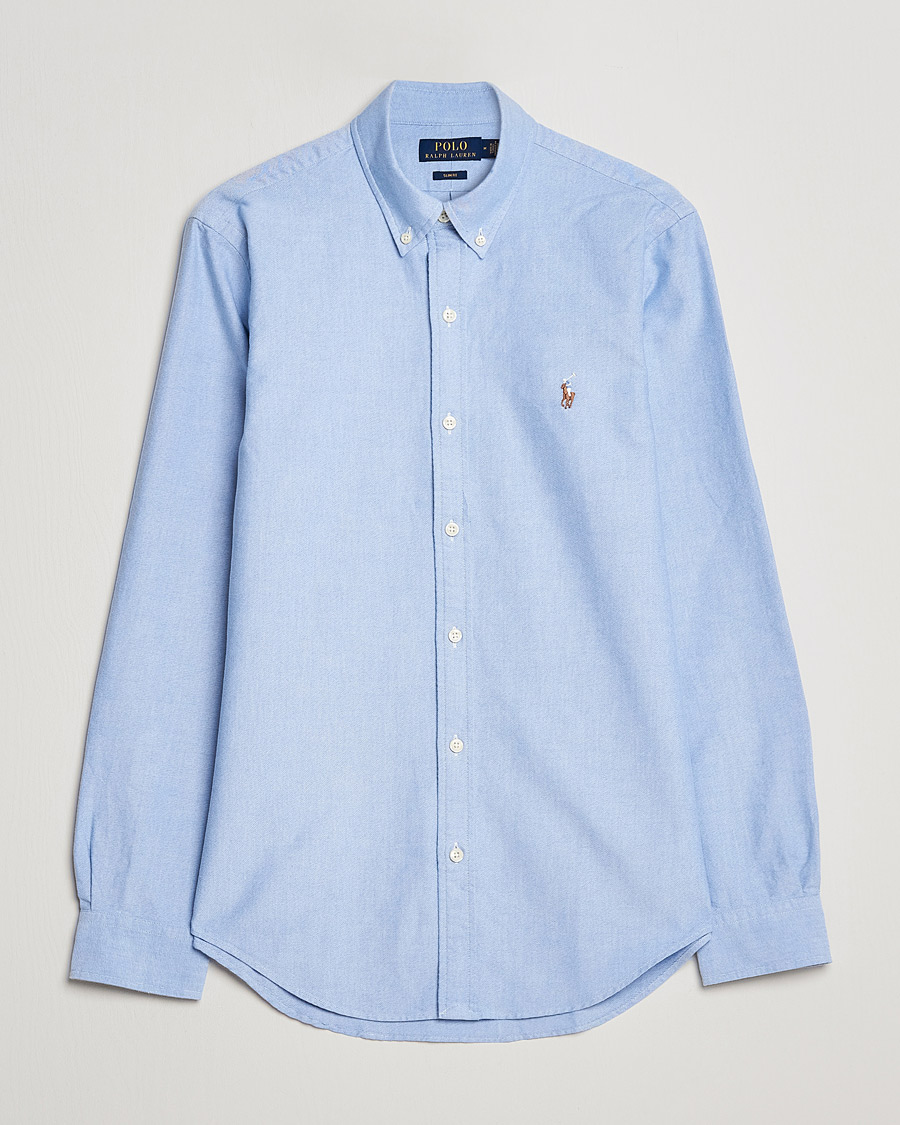 Herren | Hemden | Polo Ralph Lauren | Slim Fit Shirt Oxford Blue