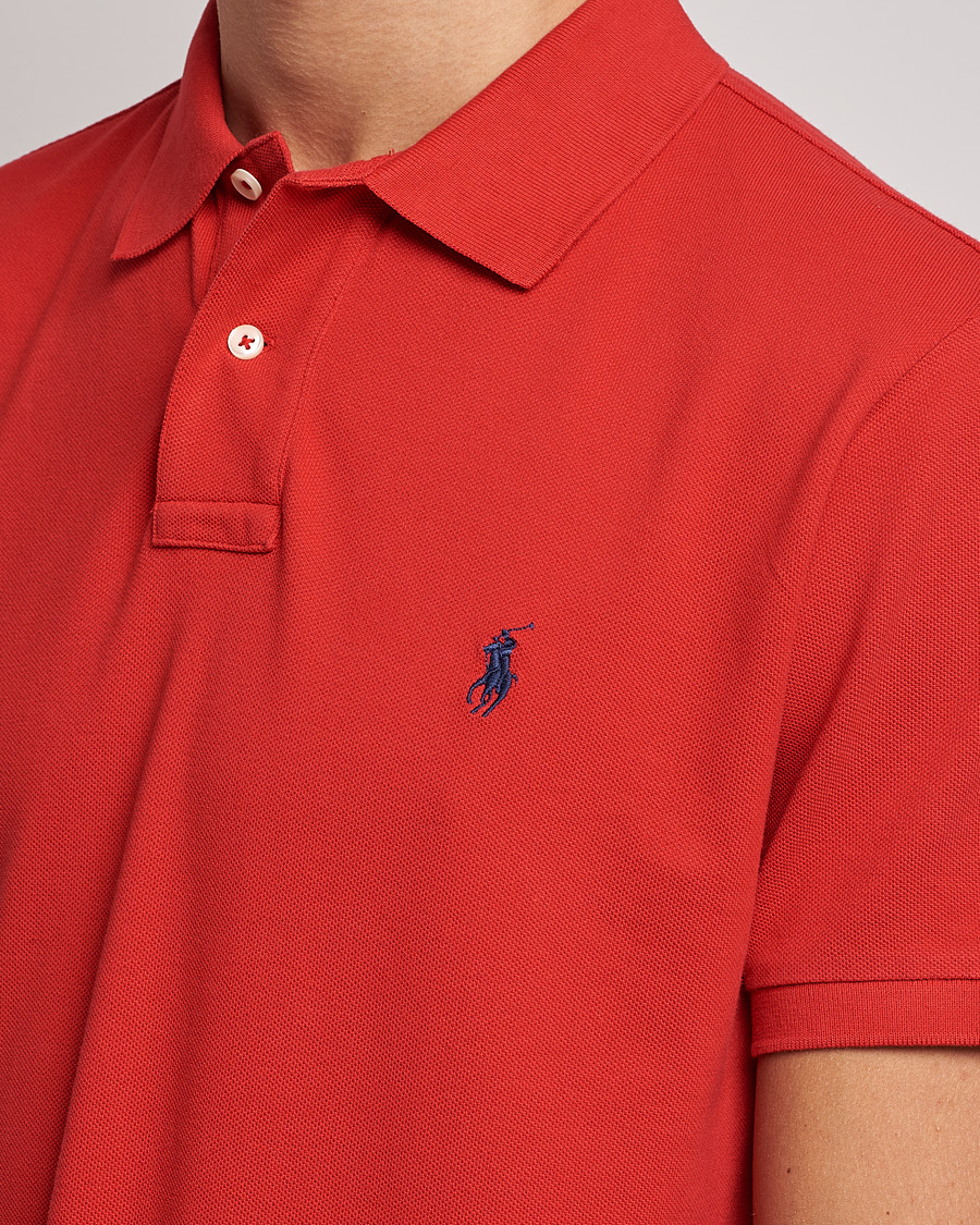Herren | Poloshirt | Polo Ralph Lauren | Slim Fit Polo Red