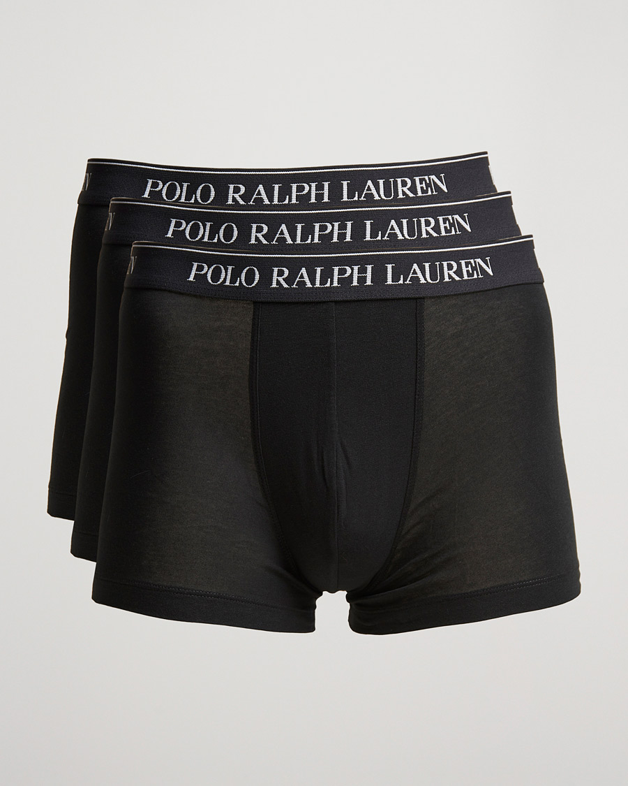 Herren | Unterwäsche | Polo Ralph Lauren | 3-Pack Trunk Black