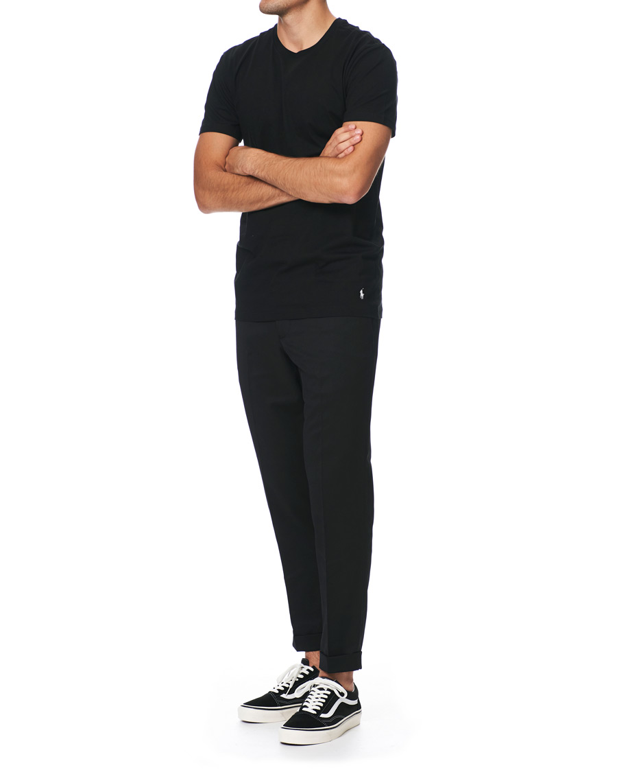 Herren | T-Shirts | Polo Ralph Lauren | 2-Pack T-Shirt Crew Neck Black