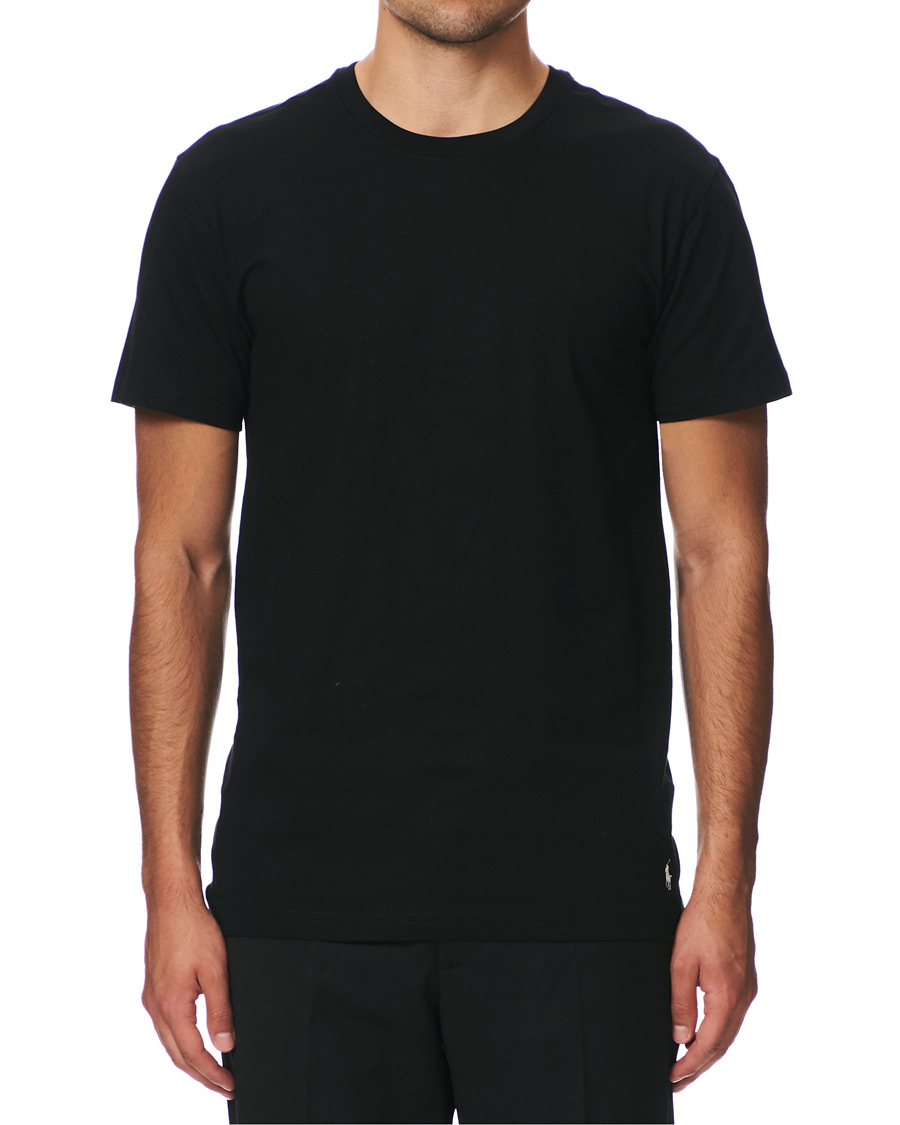 Herren | T-Shirts | Polo Ralph Lauren | 2-Pack T-Shirt Crew Neck Black