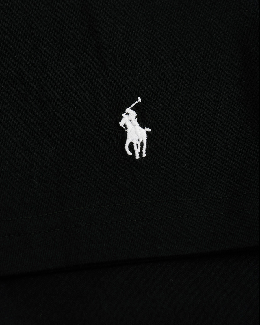 Herren | T-Shirts | Polo Ralph Lauren | 2-Pack T-Shirt Crew Neck Black