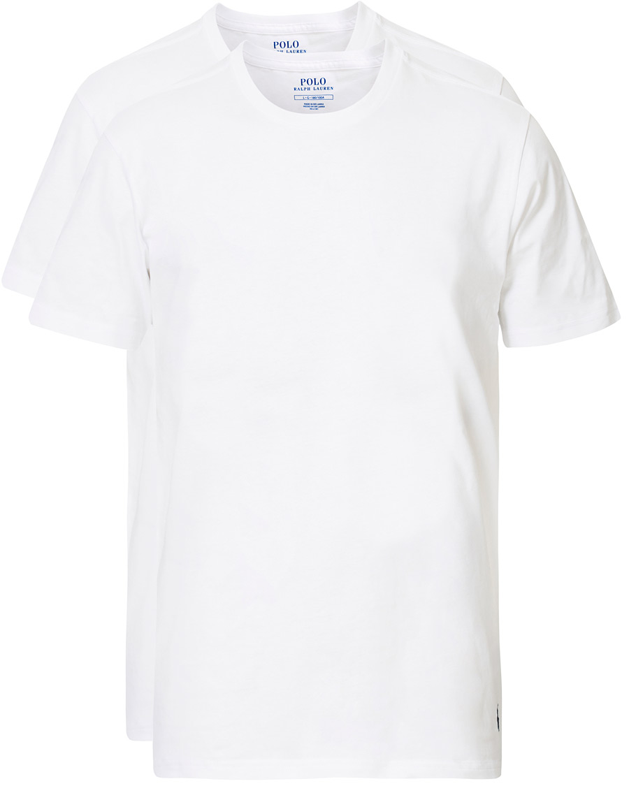 Herren | T-Shirts | Polo Ralph Lauren | 2-Pack T-Shirt Crew Neck White