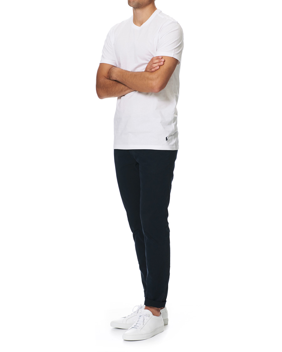 Herren | T-Shirts | Polo Ralph Lauren | 2-Pack T-Shirt Crew Neck White