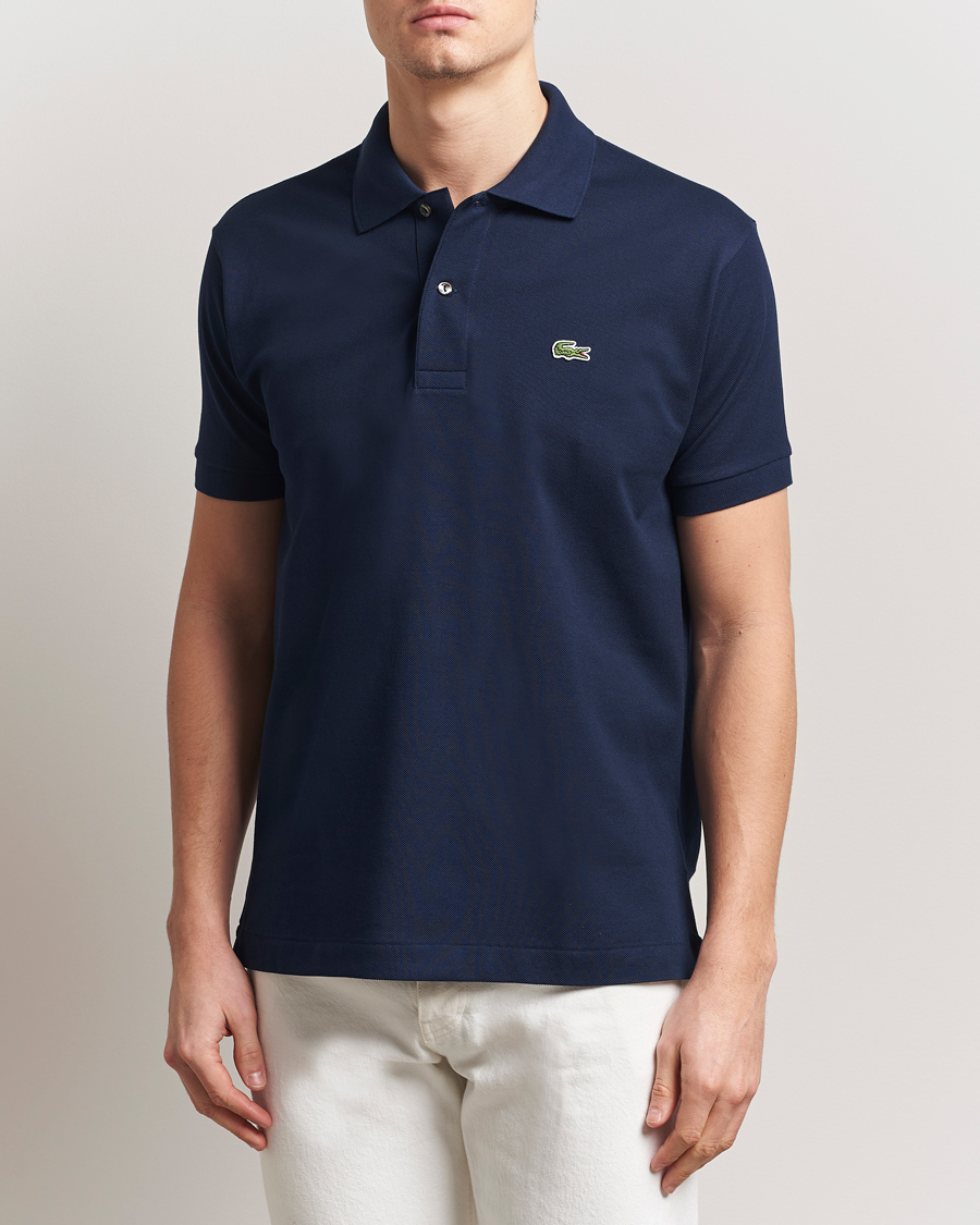 Herren | Poloshirts | Lacoste | Original Polo Piké Navy Blue