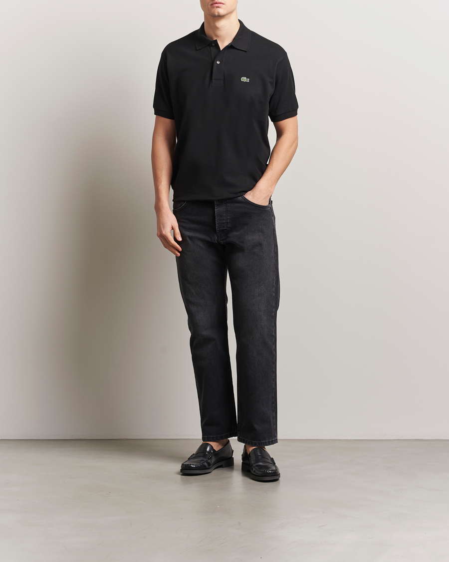 Herren | Poloshirts | Lacoste | Original Polo Piké Black