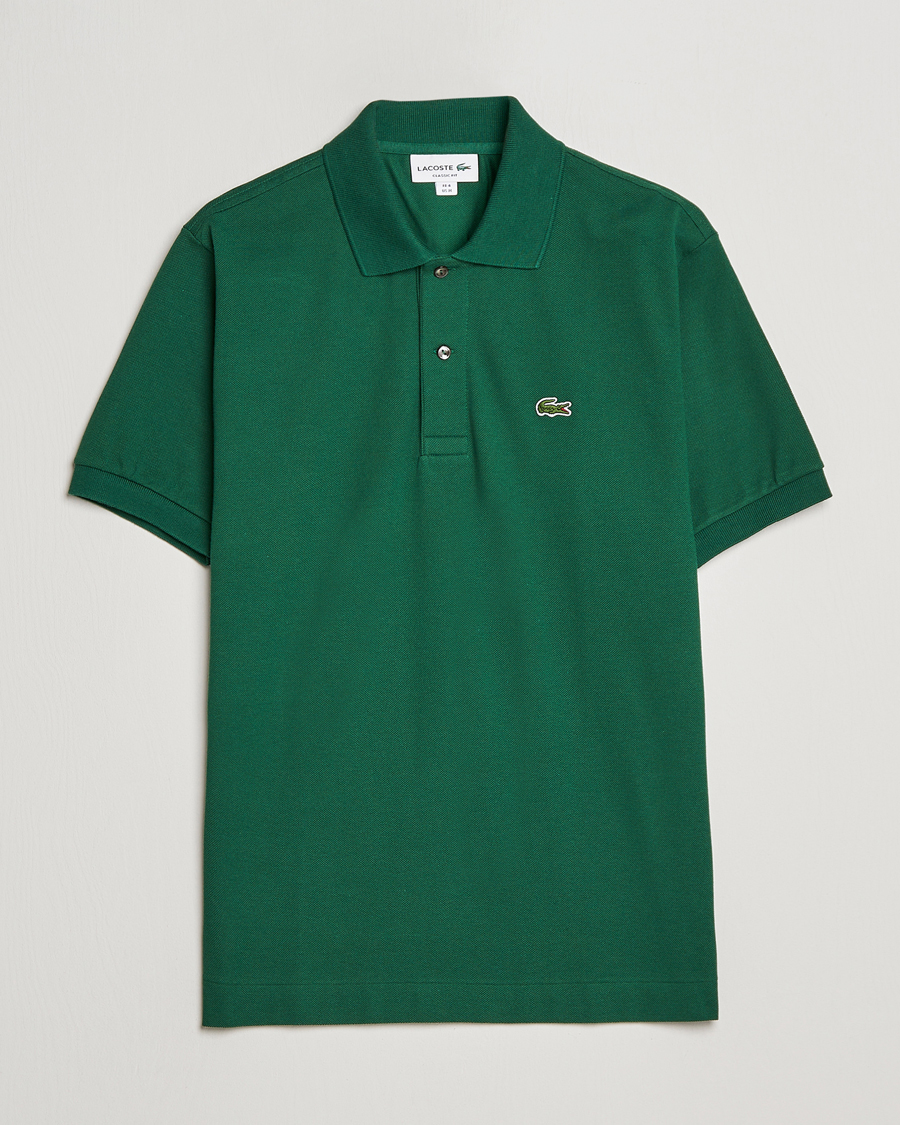 Herren | Kurzarm-Poloshirts | Lacoste | Original Polo Piké Green