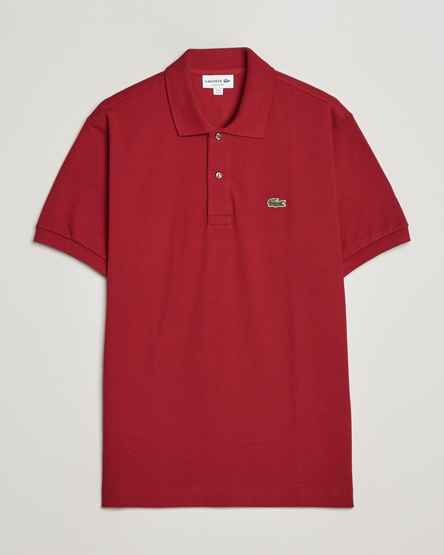 Herren | Poloshirts | Lacoste | Original Polo Piké Bordeaux
