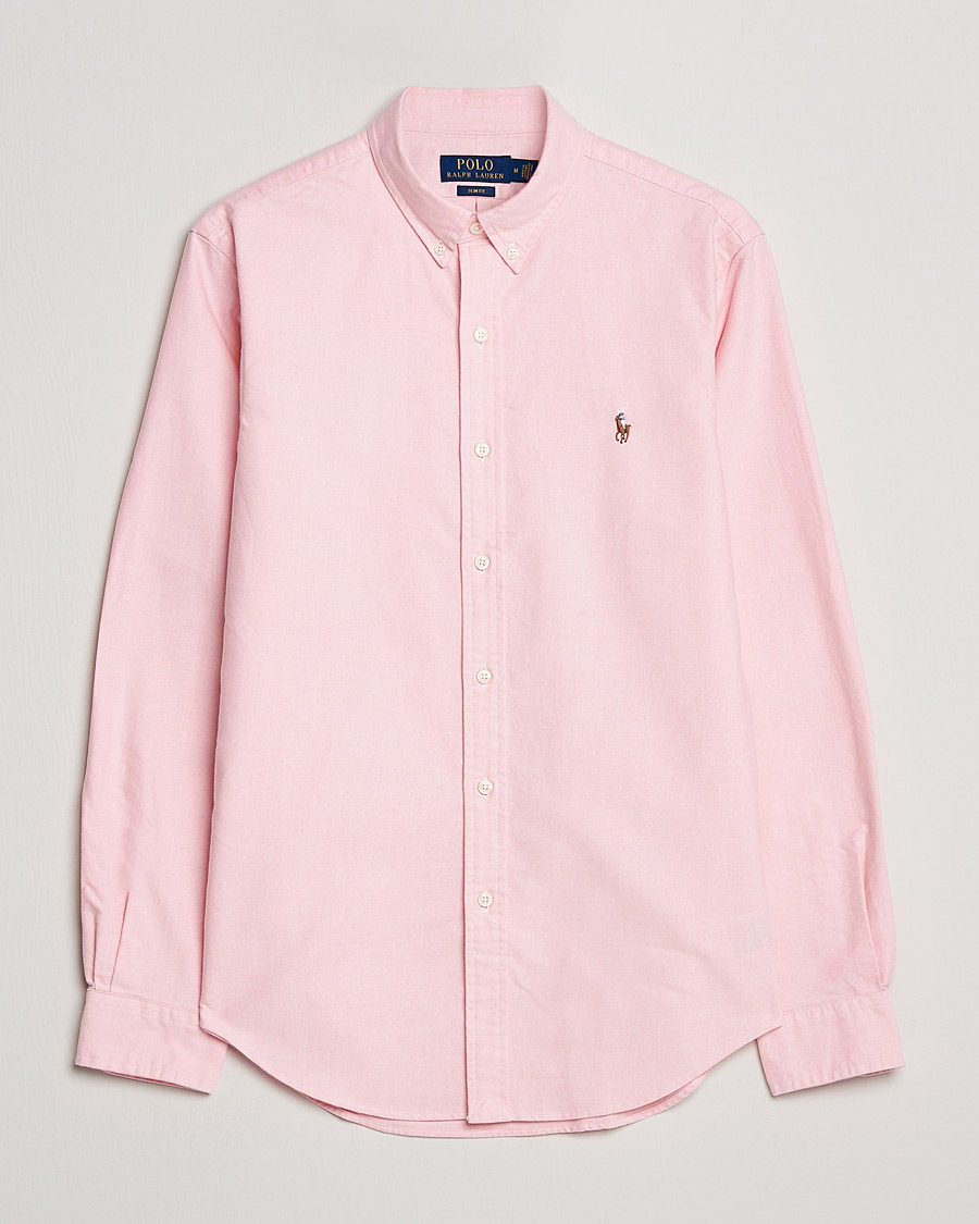 Herren | Freizeithemden | Polo Ralph Lauren | Slim Fit Shirt Oxford Pink