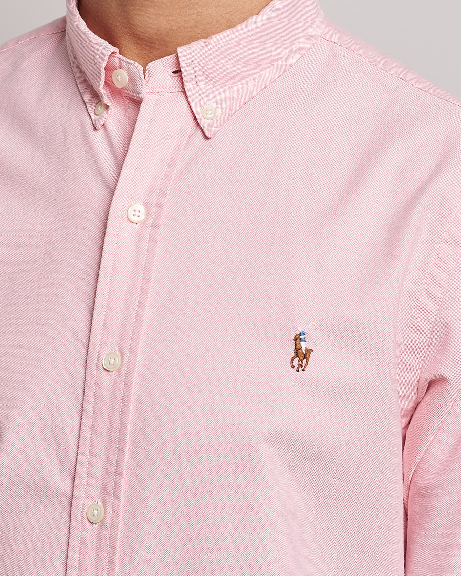 Herren | Fehlende ID2 | Polo Ralph Lauren | Slim Fit Shirt Oxford Pink