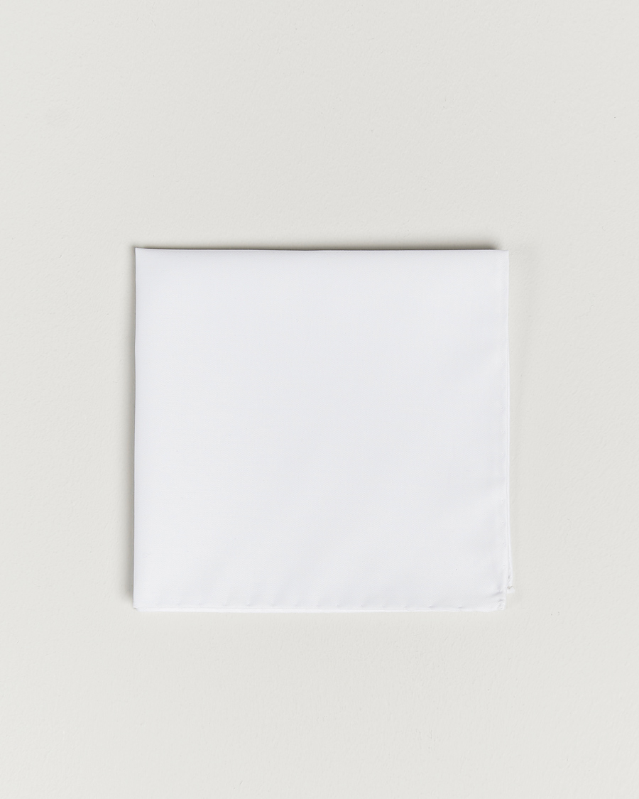 Herren | Einstecktücher | Stenströms | Handkerchief Cotton White