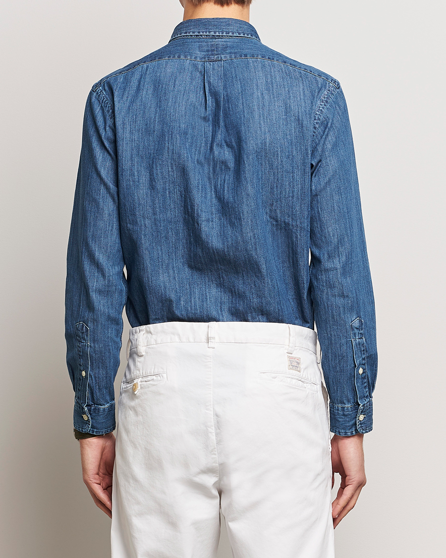 Herren | Hemden | Polo Ralph Lauren | Slim Fit Shirt Denim Dark Wash