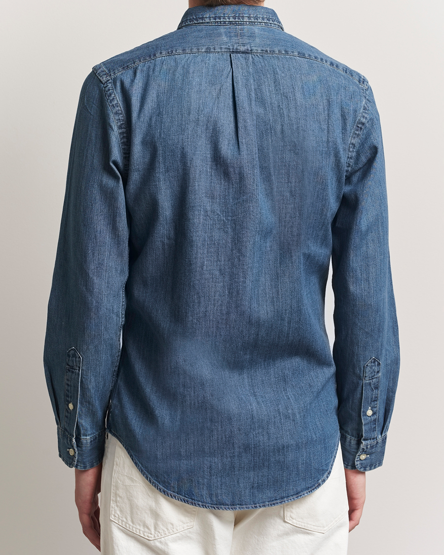 Herren | Hemden | Polo Ralph Lauren | Slim Fit Shirt Denim Dark Wash