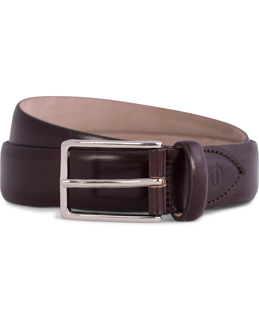 Herren | Oscar Jacobson Suit Belt 3 cm Chestnut | Oscar Jacobson | Suit Belt 3 cm Chestnut