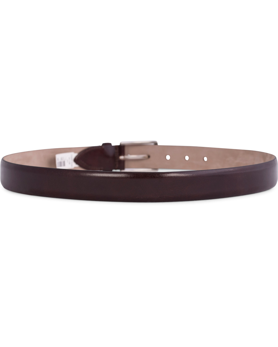 Herren | Oscar Jacobson Suit Belt 3 cm Chestnut | Oscar Jacobson | Suit Belt 3 cm Chestnut