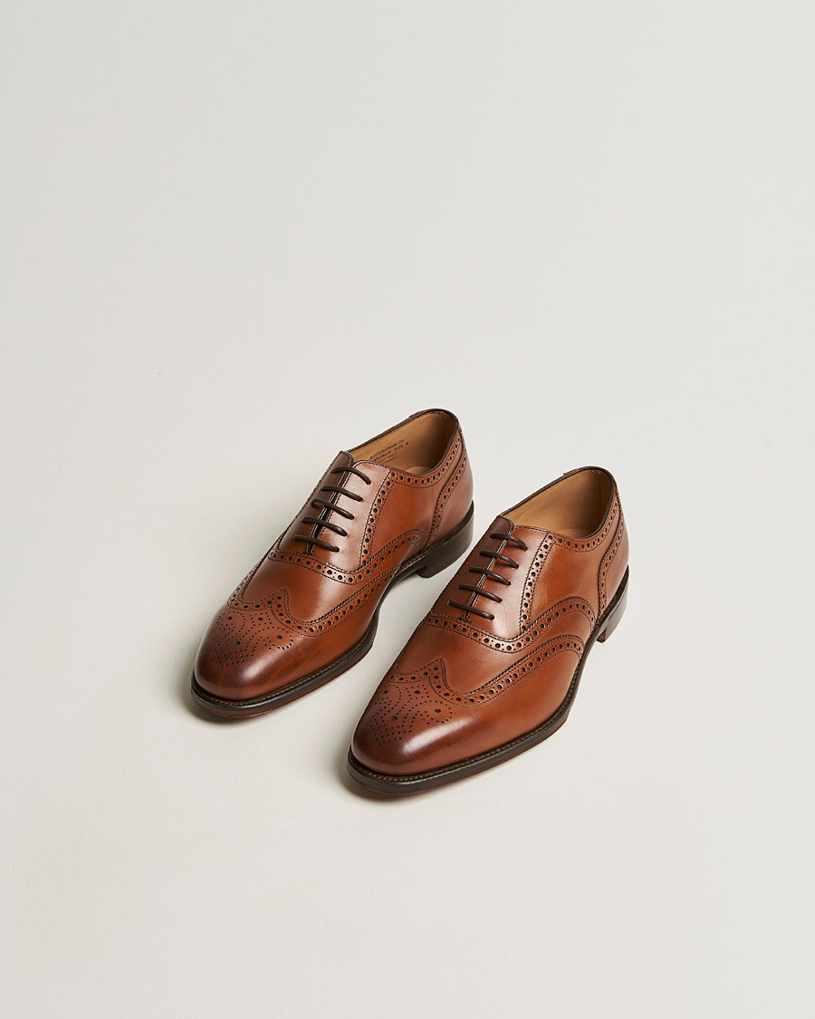 Herren | Business & Beyond | Loake 1880 | Buckingham Brogue Brown Burnished Calf