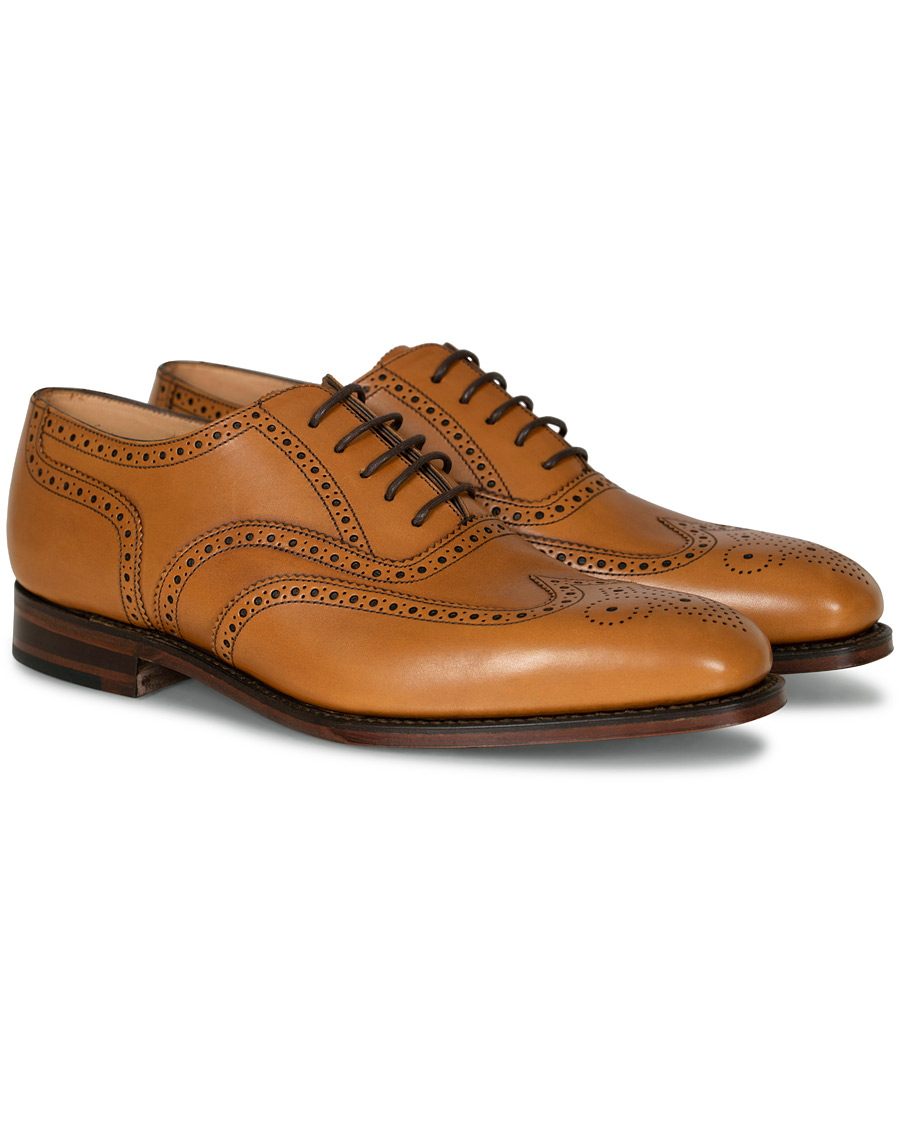 Herren | Loake 1880 Buckingham Brogue Tan Burnished Calf | Loake 1880 | Buckingham Brogue Tan Burnished Calf