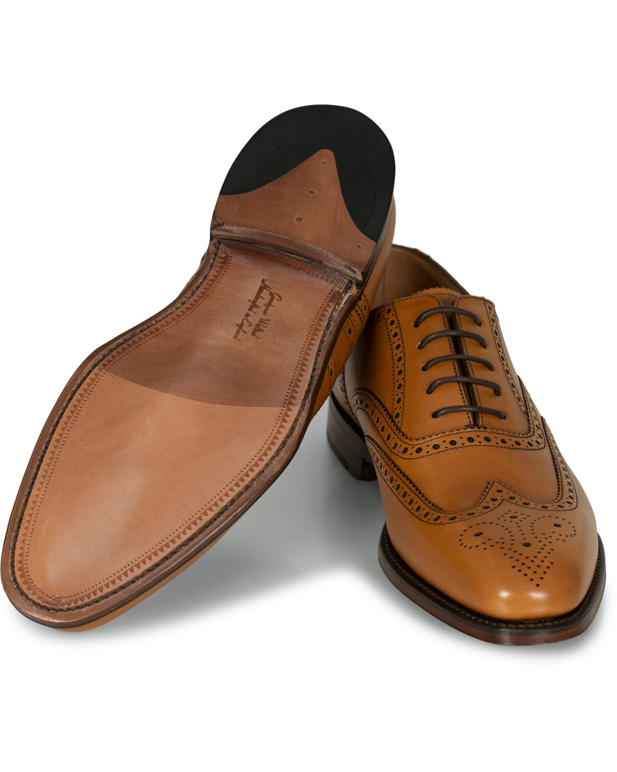 Herren | Loake 1880 Buckingham Brogue Tan Burnished Calf | Loake 1880 | Buckingham Brogue Tan Burnished Calf
