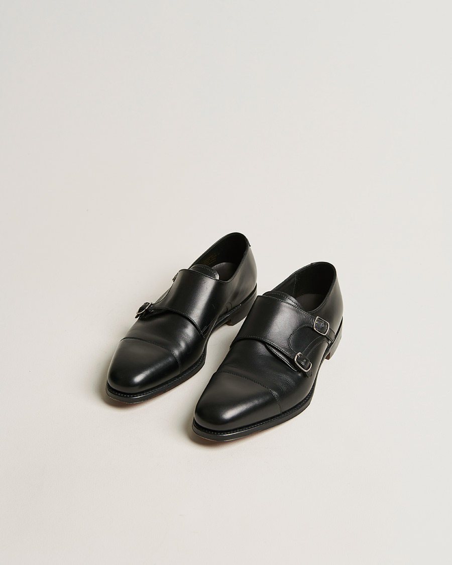 Men |  | Loake 1880 | Cannon Monkstrap Black Calf