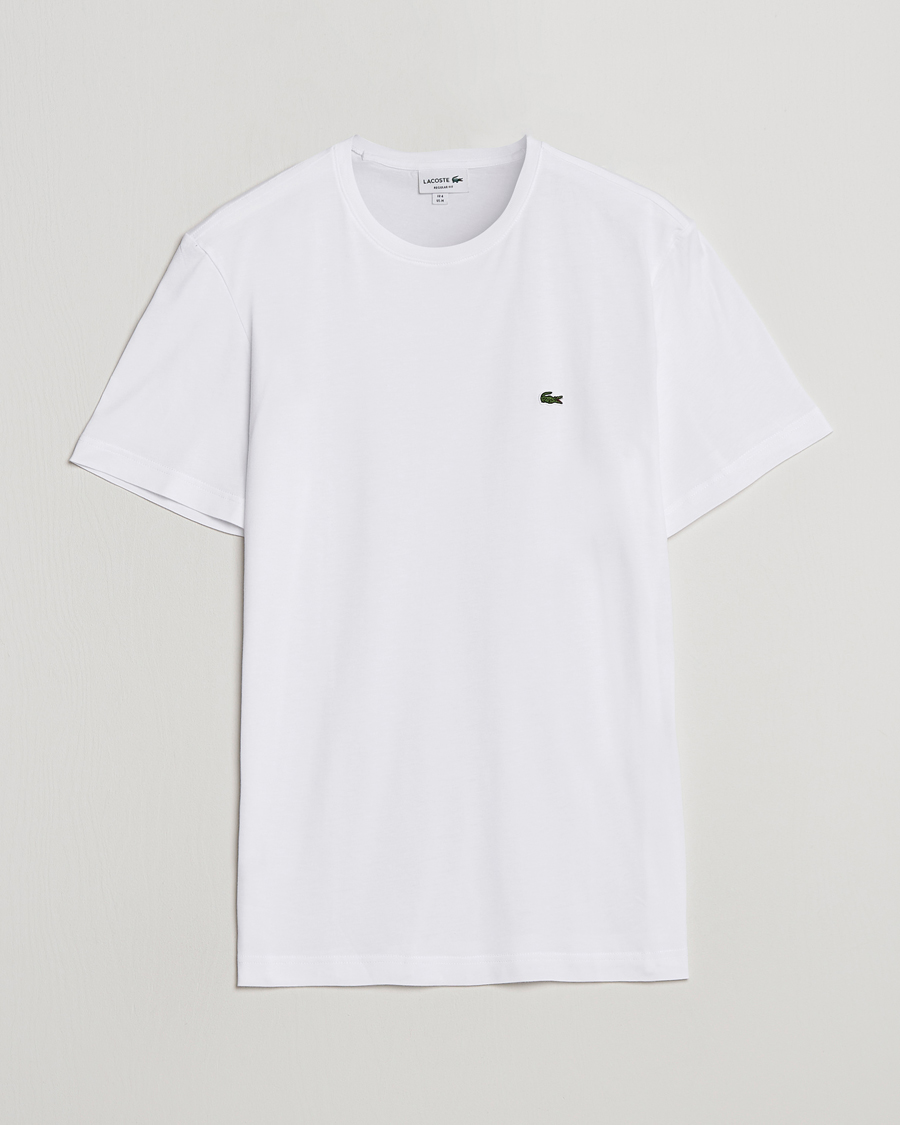 Neck Carl T-Shirt White Crew Lacoste bei Care of