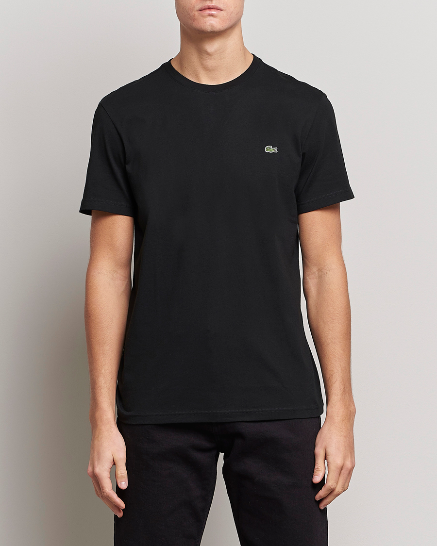 Men |  | Lacoste | Crew Neck T-Shirt Black