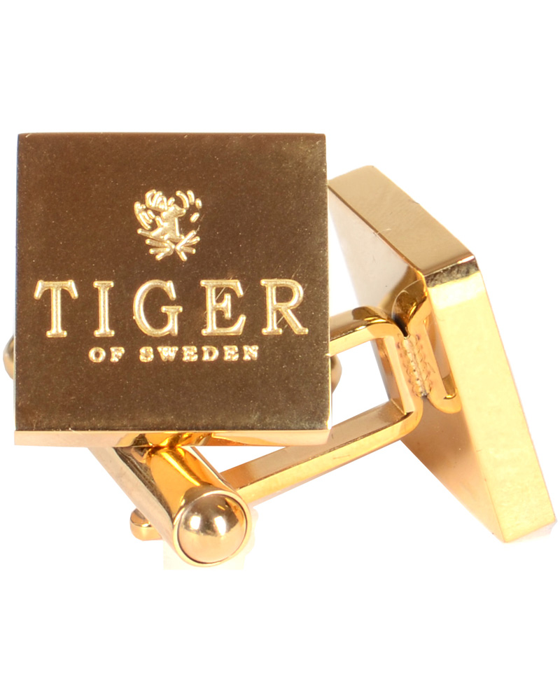 Herren | Tiger of Sweden Francesco Cuff Link Gold | Tiger of Sweden | Francesco Cuff Link Gold