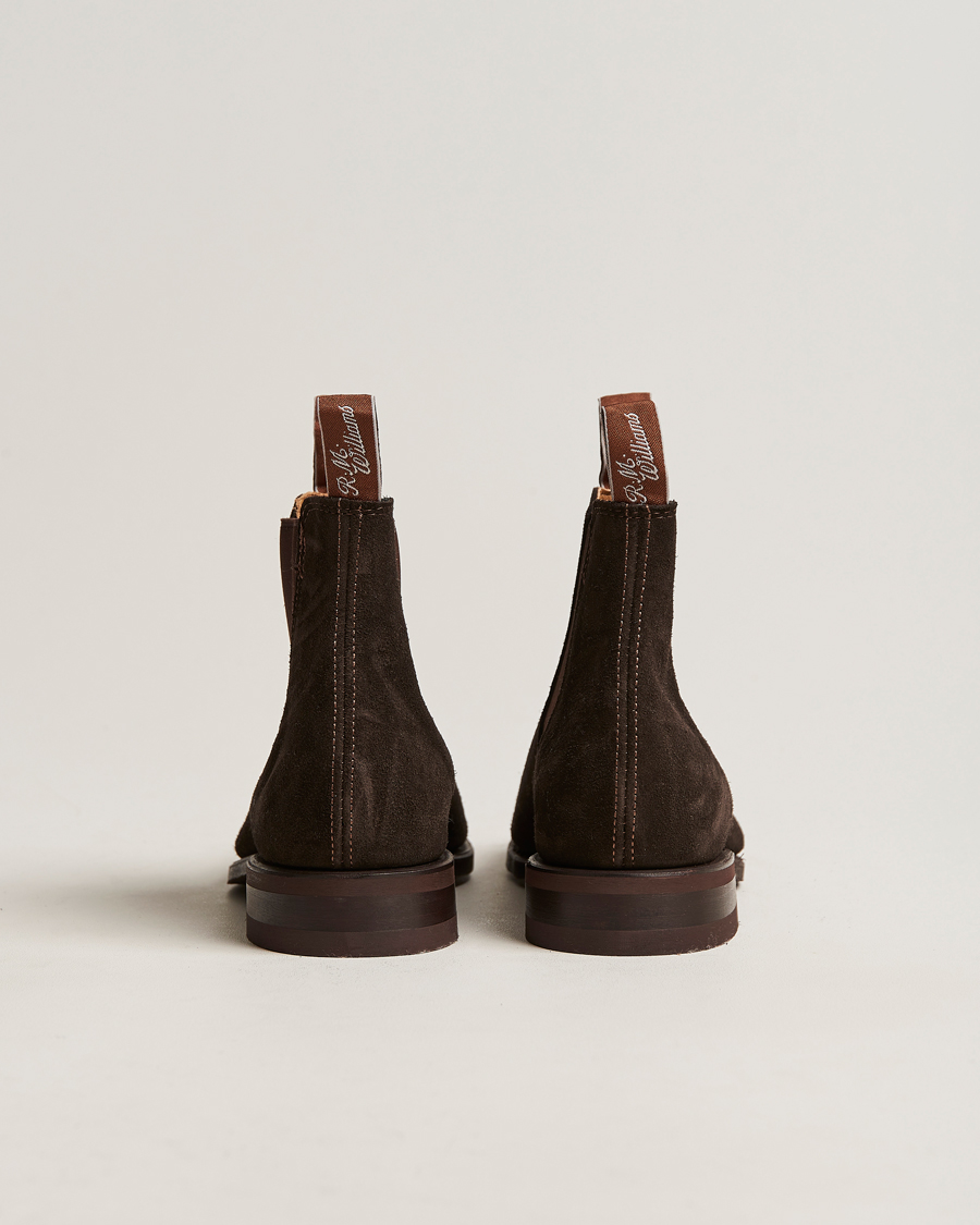 Herren | R.M.Williams Wentworth G Boot Chocolate Suede | R.M.Williams | Wentworth G Boot Chocolate Suede