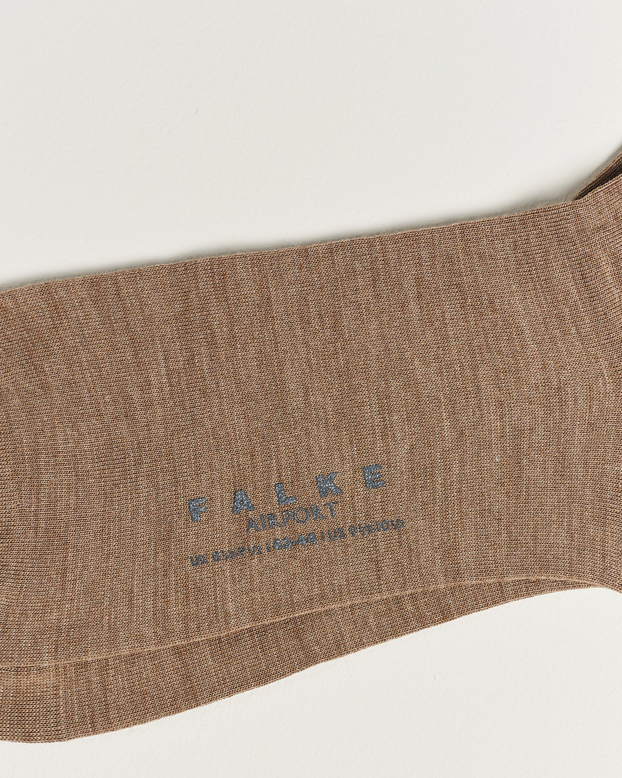 Herr | Strumpor | Falke | Airport Socks Nutmeg Melange