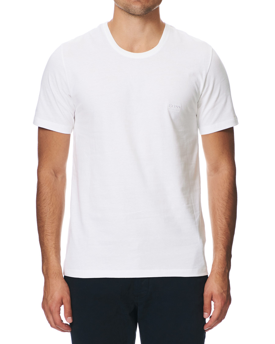 Herren | T-Shirts | BOSS BLACK | BOSS 3-Pack Crew Neck T-Shirt White