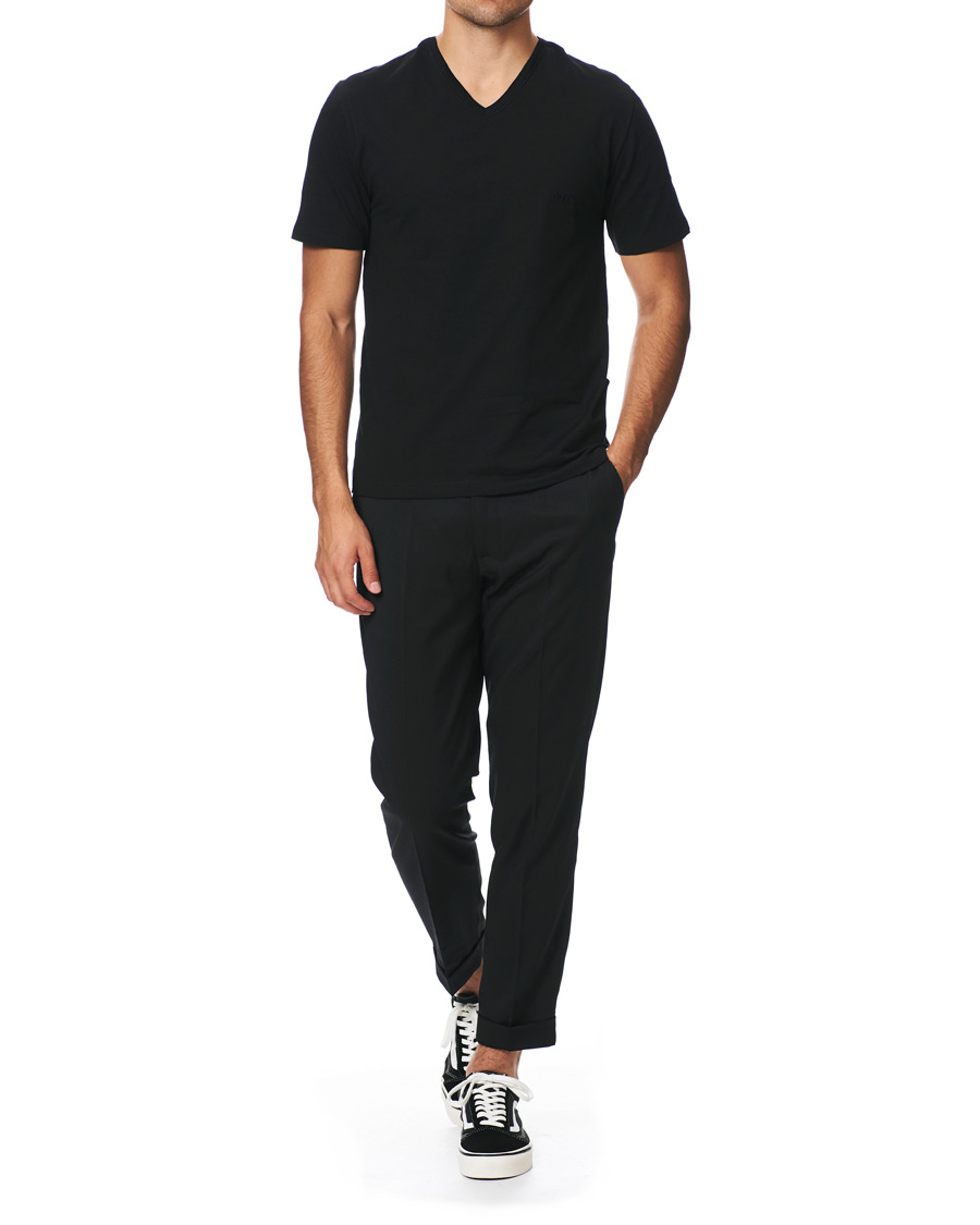 Herren | T-Shirts | BOSS BLACK | BOSS 3-Pack V-Neck T-Shirt Black