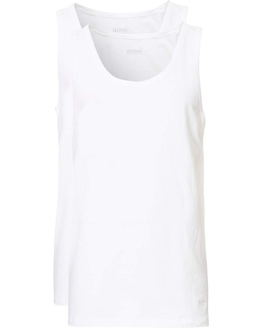 Herren | T-Shirts | BOSS BLACK | BOSS 3-Pack Tank Top White