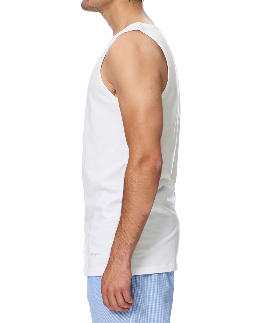 Herren | T-Shirts | BOSS BLACK | BOSS 3-Pack Tank Top White