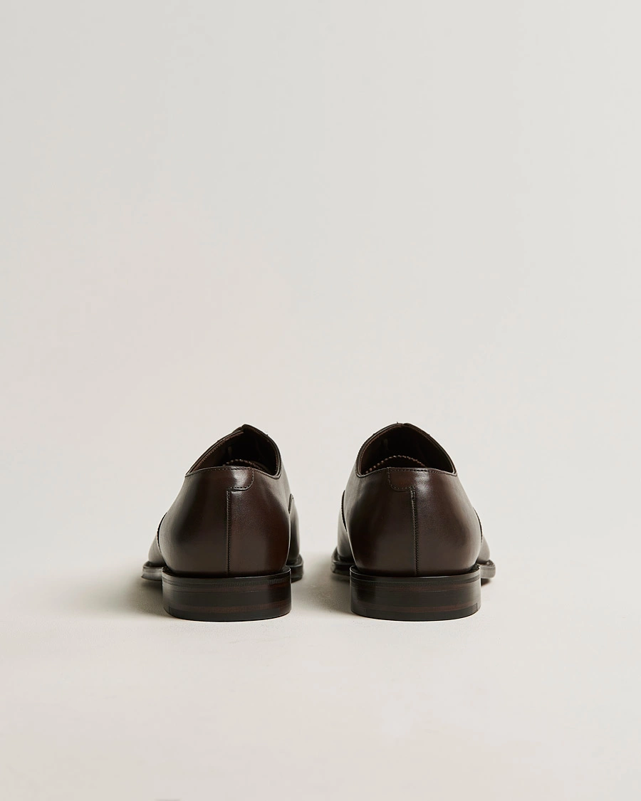 Herren | Handgefertigte Schuhe | Loake 1880 | Aldwych Oxford Dark Brown Calf