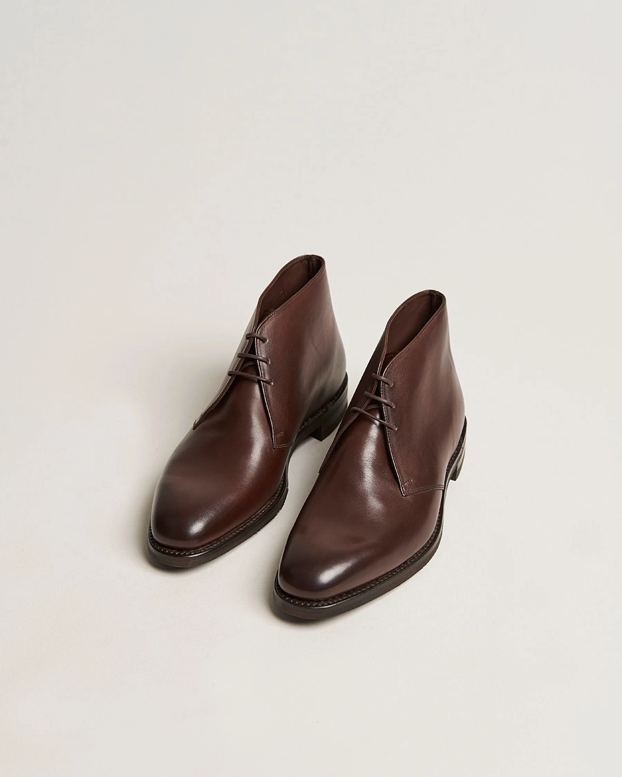 Herren | Schuhe | Loake 1880 | Pimlico Chukka Boot Dark Brown Calf