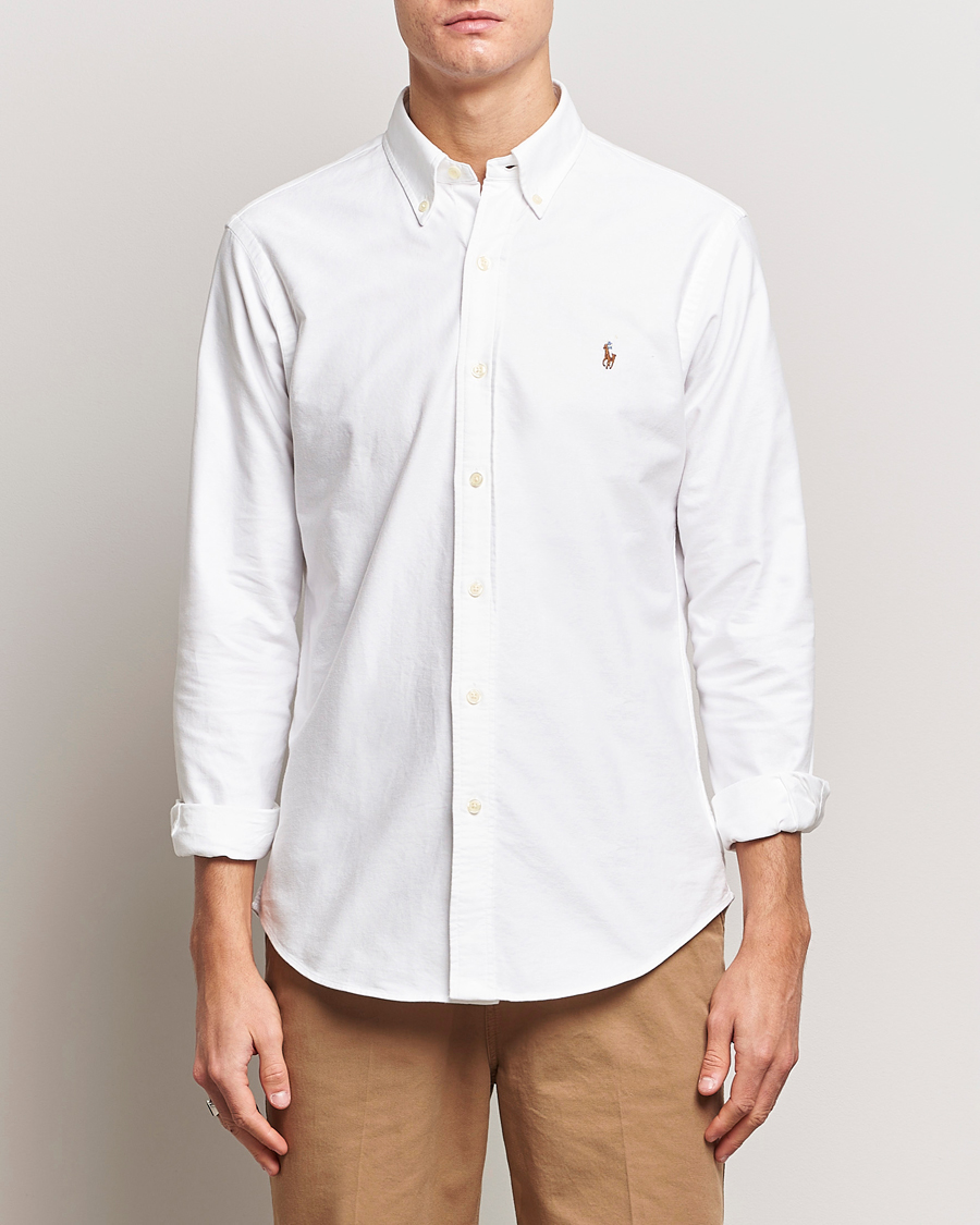 Herren | Oxfordhemden | Polo Ralph Lauren | Custom Fit Shirt Oxford White