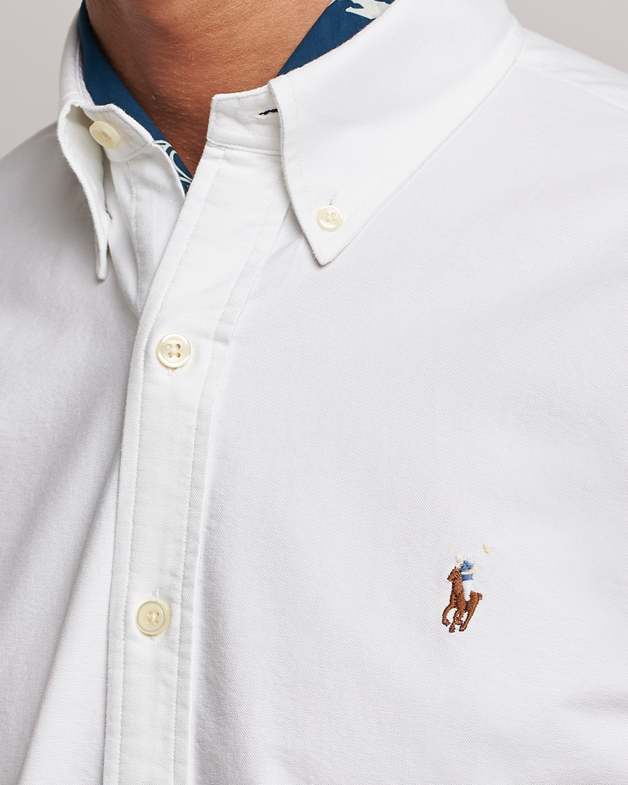 Herren | Hemden | Polo Ralph Lauren | Custom Fit Oxford Shirt White