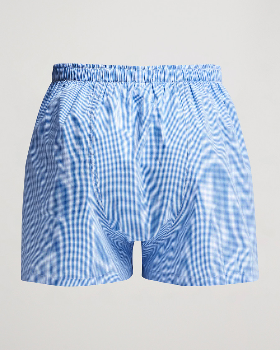 Herren | Unterwäsche | Polo Ralph Lauren | Woven Boxer Blue Gingham Blue