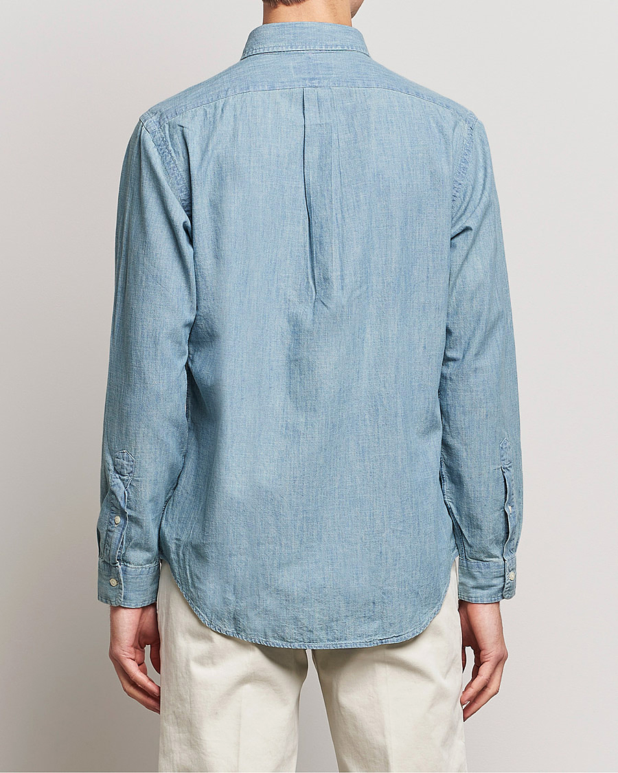 Herren | Hemden | Polo Ralph Lauren | Custom Fit Shirt Chambray Washed