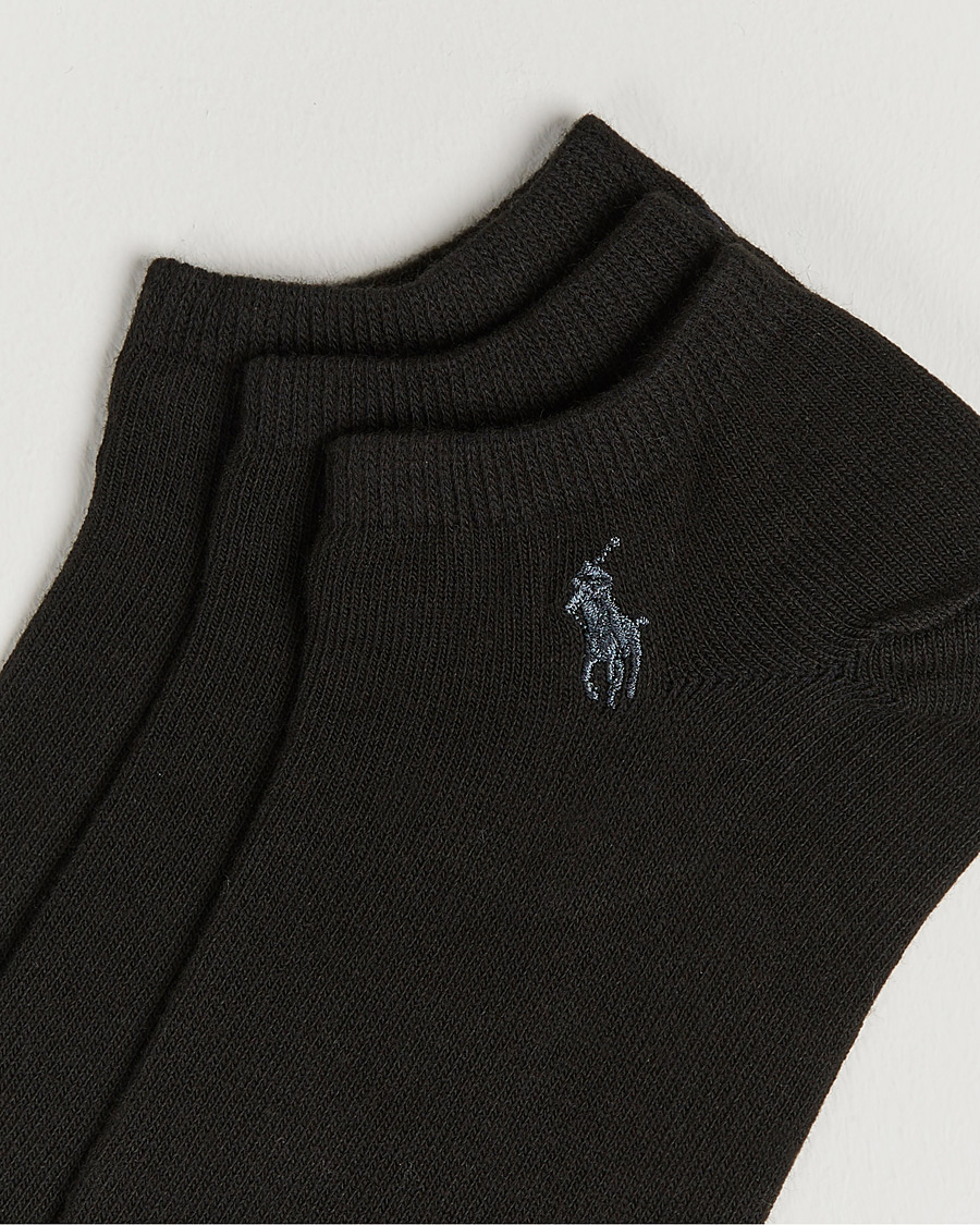 Herren | Sneaker | Polo Ralph Lauren | 3-Pack Ghost Sock Black