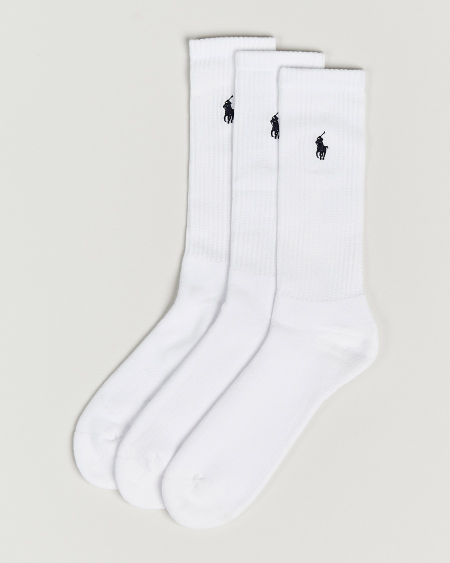 Herren | Unterwäsche | Polo Ralph Lauren | 3-Pack Sport Socks White