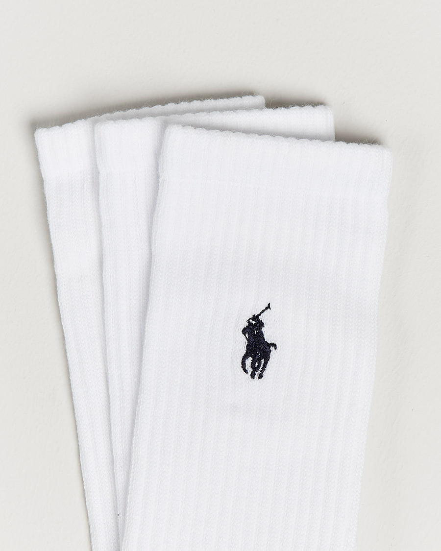 Herren |  | Polo Ralph Lauren | 3-Pack Sport Socks White
