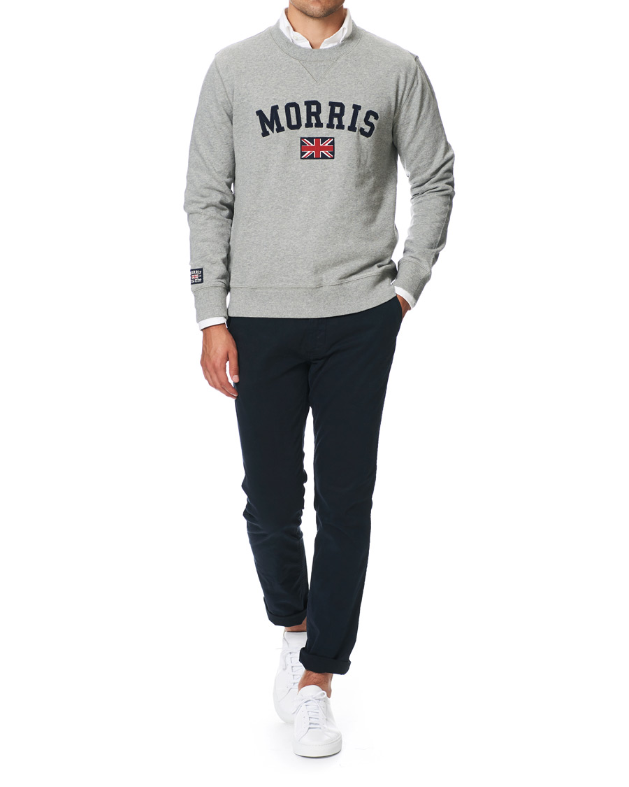 Herren | Pullover | Morris | Brown Sweater Grey