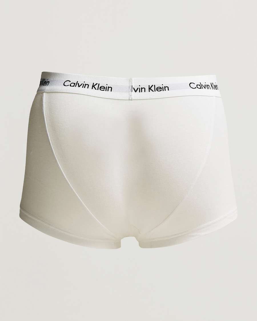 Herren | Unterwäsche | Calvin Klein | Cotton Stretch Low Rise Trunk 3-pack Red/Blue/White